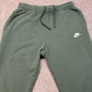 Nike Sportswear Club Fleece Joggers Mens L Sweatpants Green Straight BV2703